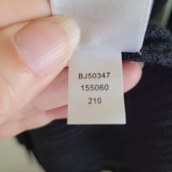 Spense Sweater Womens XL Black‎ Cardigan 3/4 Sleeve Hook & Eye Classic Essential - Picture 7 of 12